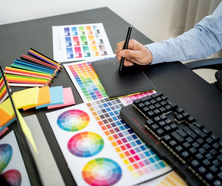 graphic designing- print and digital media