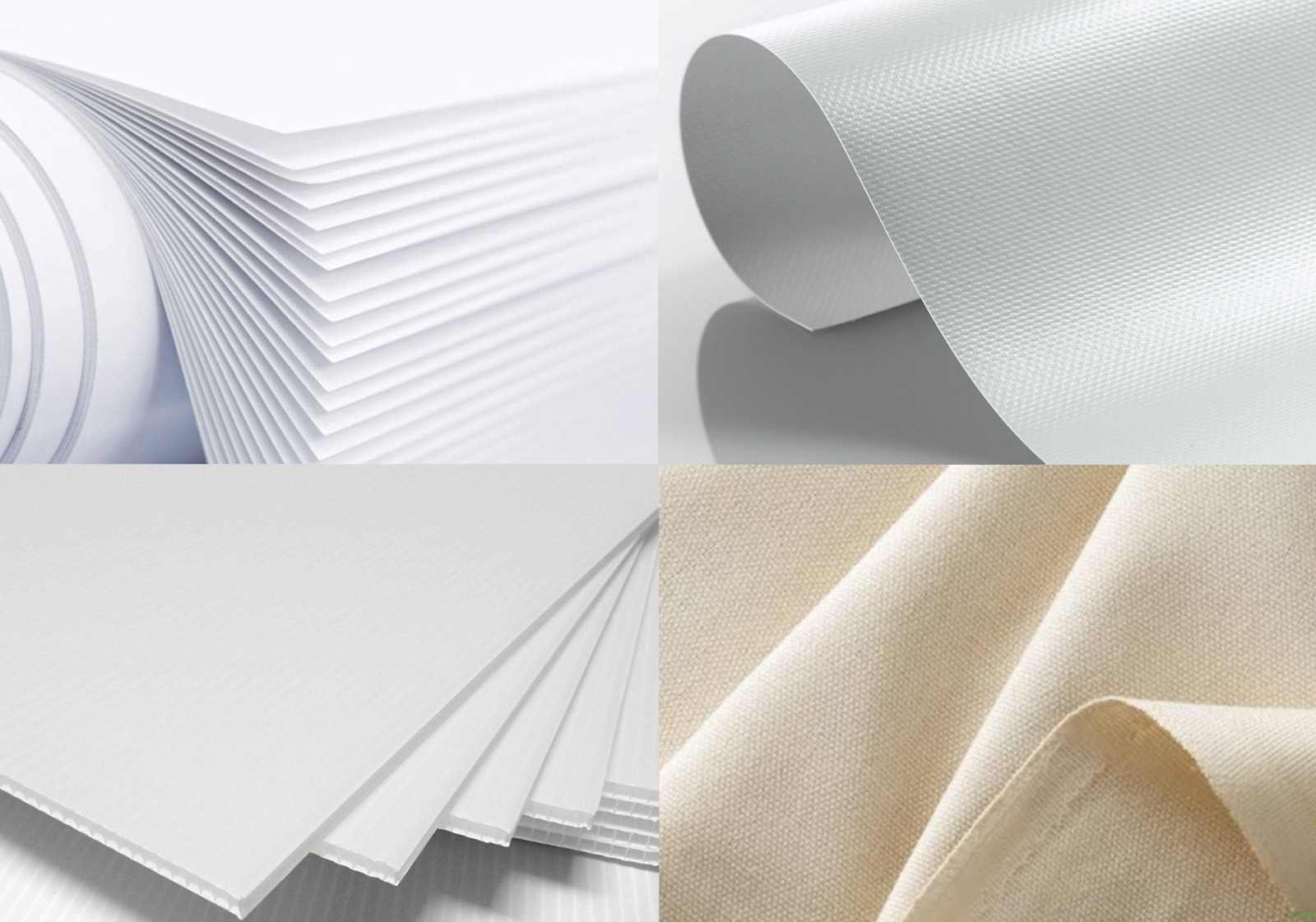 large format printing materials