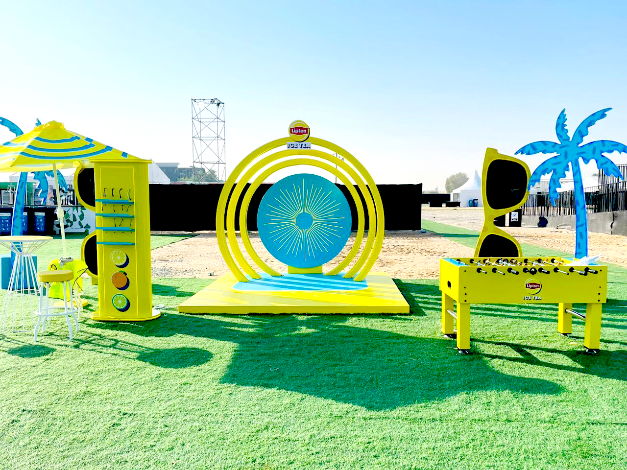 lipton  event Branding