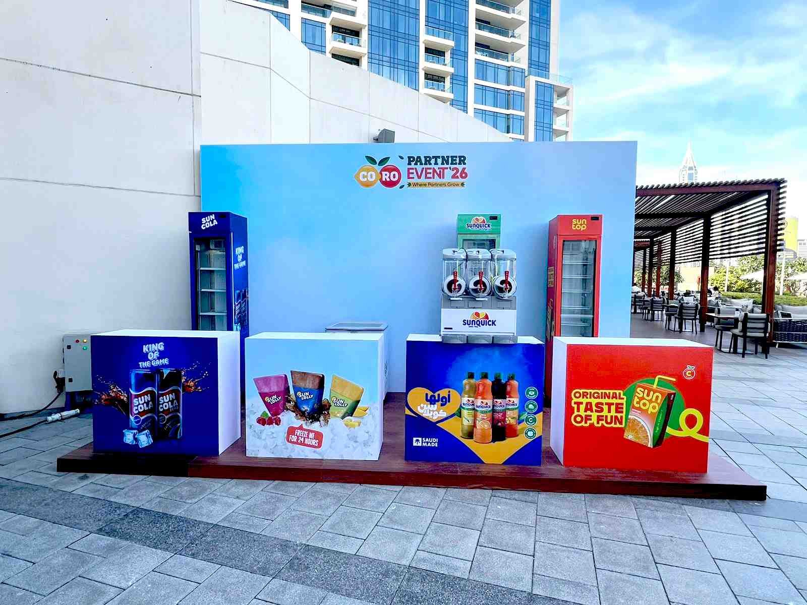 CORO Event Branding and Setup