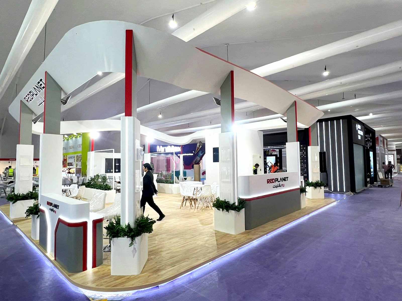 red planet Exhibition stand
